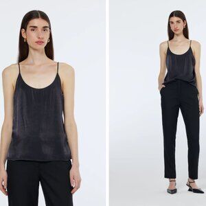 Scotch and Soda Black Spaghetti Strap Tank Cami Size S